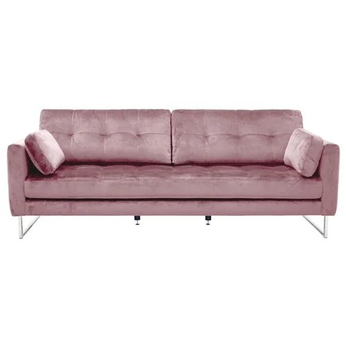 Sofa skandynawska Helsinki 4os. pudrowy welur