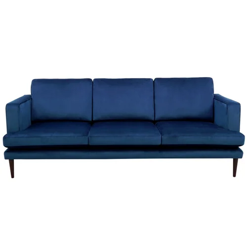 Sofa skandynawska Tampere 3os. granatowy welur