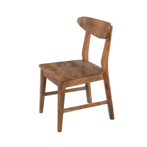 Komplet duży stół do salonu 175cm i 6 krzeseł z litego drewna mango Copenhagen - zdjęcie 2