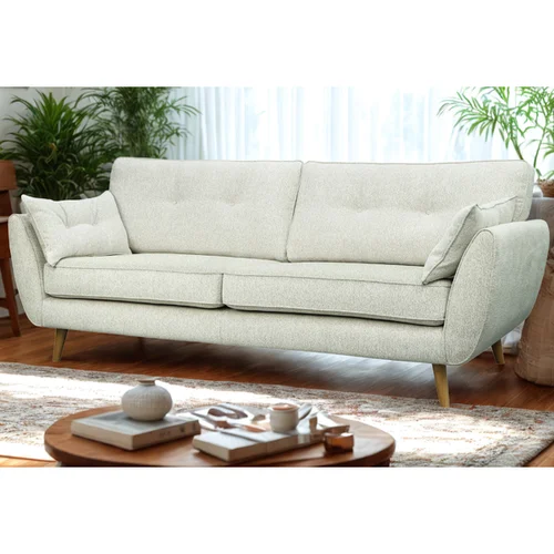 Sofa skandynawska Sundby 3os beżowa