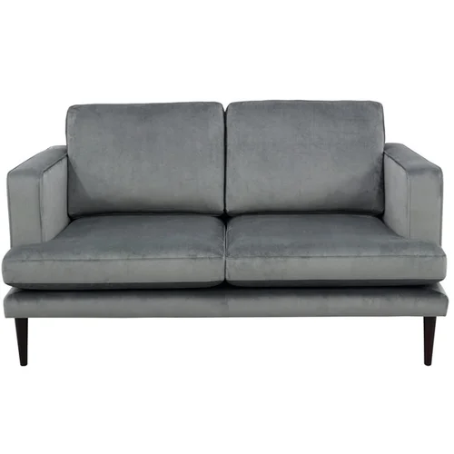 Sofa skandynawska Tampere 2os. szary welur